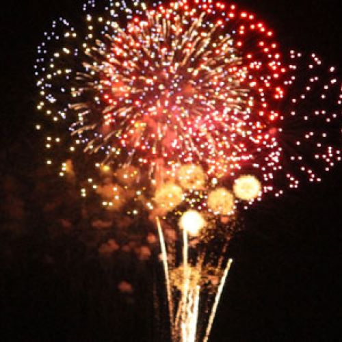 Rhein in Flammen & Feuerwerk
